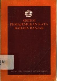 Sistem Pemajemukan Kata Bahasa Banjar