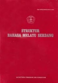 Struktur Bahasa Melayu Serdang