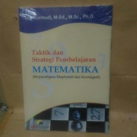 Image of Taktik dan Strategi Pembelejaran MATEMATIKA