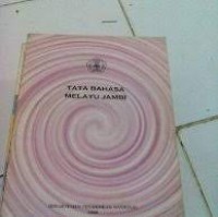 Tata Bahasa Melayu Jambi