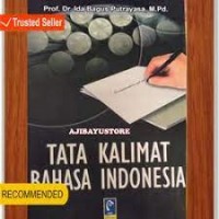 Tata Kalimat Bahasa Indonesia