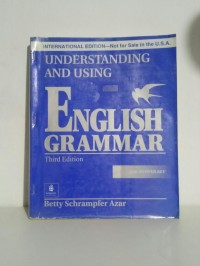 Understanding And Using English Grammar Third Edition