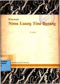 Image of Wawacan Nimu Luang Tina Burang