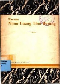 Wawacan Nimu Luang Tina Burang