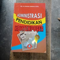 Image of Administrasi Pendidikan Kontemporer
