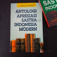 Image of Antologi Apresiasi Sastra Indonesia Modern