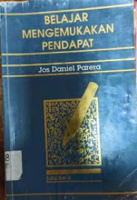 Belajar Mengungkapkan Pendapat