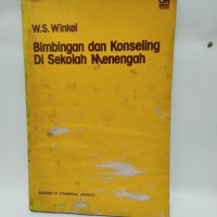 Bimbingan Dan Konseling Di Sekolah Menengah