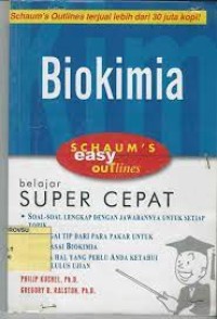 Image of Biokimia (Schaum's Outlines)