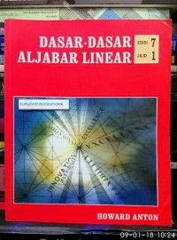 Image of Dasar-Dasar Aljabar Linear