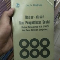 Image of Dasar-Dasar Ilmu Pengetahuan Sosial