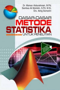 Dasar-dasar metode statistik untuk penelitian