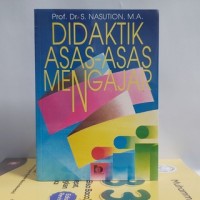 Didaktik Asas-Asas Mengajar