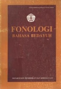 Image of FONOLOGI Bahasa Bedayuh