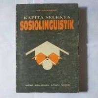 Kapita Selekta Sosiolinguistik