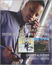 Management Of Physical Education And Sport