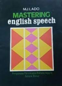 Image of Mastering English Speech
