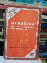 Image of Mekanika Statika, Kinematika dan Dinamika
