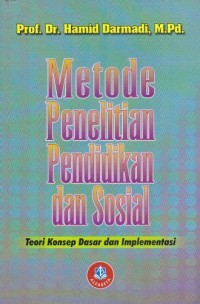 Image of Metode Penelitian Pendidikan dan Sosial