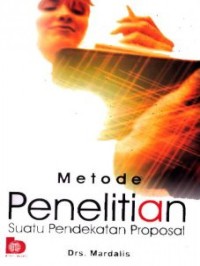 Image of Metode Penelitian suatu Pendekatan Proposal