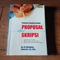 Pedoman Penulisan Ilmiah Proposal Dan Skripsi