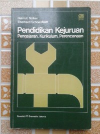 Pendidikan Kejuruan Pengajaran,Kurikulum,Perencanaan