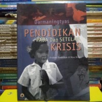 Pendidikan Pada Dan Setelah Krisis