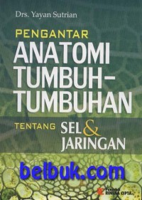 Image of Pengantar Anatomi Tumbuh-Tumbuhan