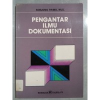 Image of Pengantar Ilmu Dokumentasi