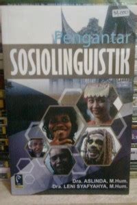 Pengantar Sosiolungistik