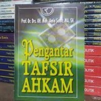 Image of Pengantar Tafsir Ahkam