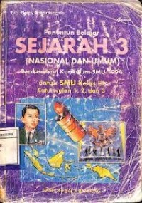 Image of Penuntun Belajar SEJARAH 3 (Nasional dan Umum)