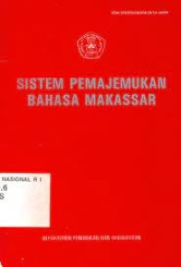 Sistem Pemajemukan Bahasa Makassar