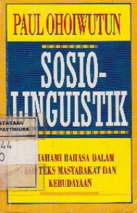 Sosiolinguistik