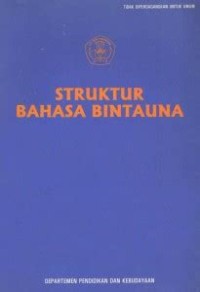 Struktur Bahasa Bintauna