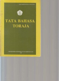 Tata Bahasa Toraja