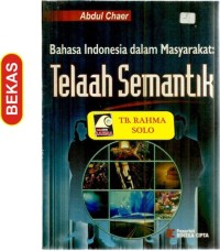 Image of Telaah Semantik