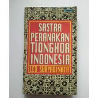 Image of Sastra Peranakan Tionghoa Indonesia